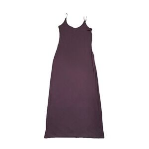 Dissh Spaghetti Straps Maxi Slip Jersey Dress L/S Minimalist Feminine Summer